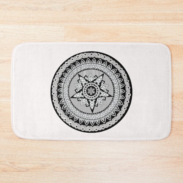 Item preview, Captain's Shield Mandala designed and sold by LotusArtStudio.