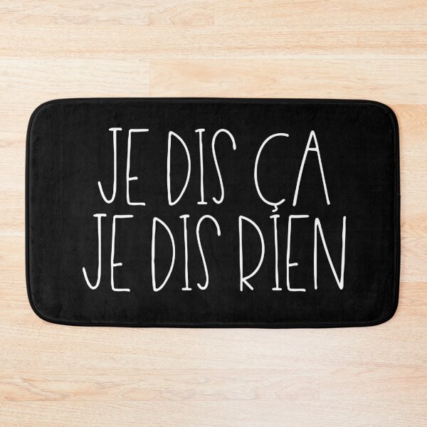 Item preview, Je dis ça je dis rien designed and sold by TheLemonBox.