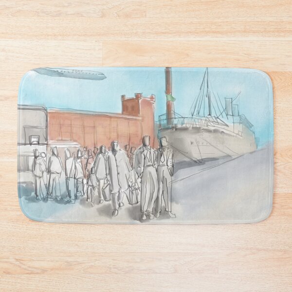 Item preview, Migrant Journey 2 designed and sold by Sukhpal Grewal Ethnic Art.