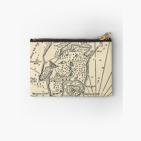 Item preview, Vintage Treasure Island Pirate Map (1915) designed and sold by BravuraMedia.