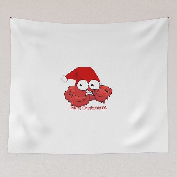 Item preview, Cute Christmas Crab designed and sold by DennisDesigns.