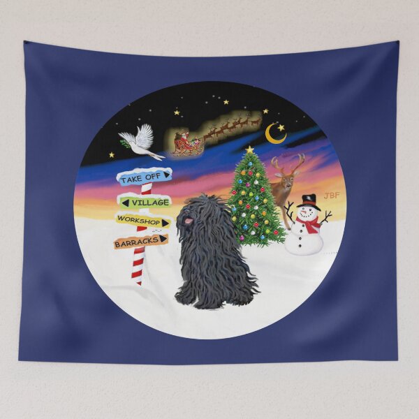 Item preview, Christmas Signs with a Puli designed and sold by JeanBFitzgerald.