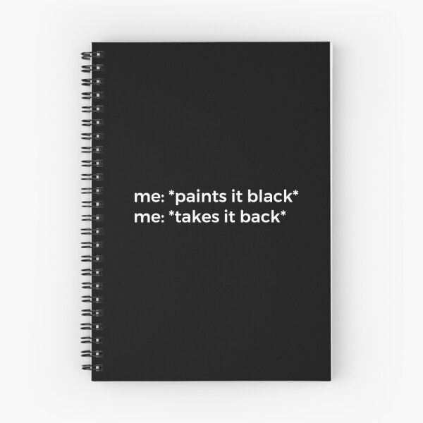 Item preview, Paint it Black and Take it Back! designed and sold by Trochee.