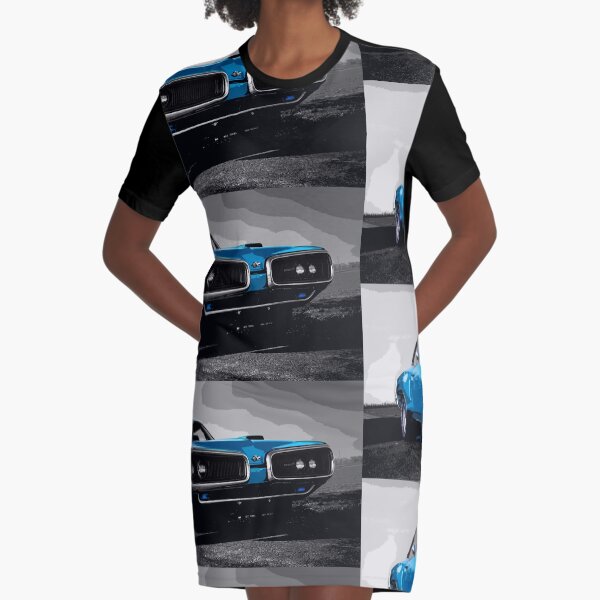 Dodge Super Bee Graphic T-Shirt Dress