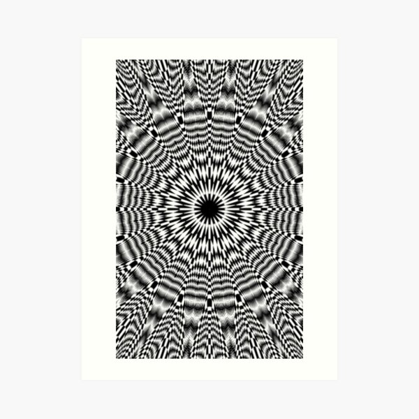 #Optical #Checker #Illusion #Pattern, design, chess, abstract, grid, square, checkerboard, illusion Art Print