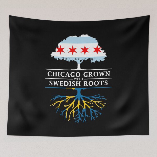 Item preview, Chicago Grown with Swedish Roots designed and sold by ockshirts.