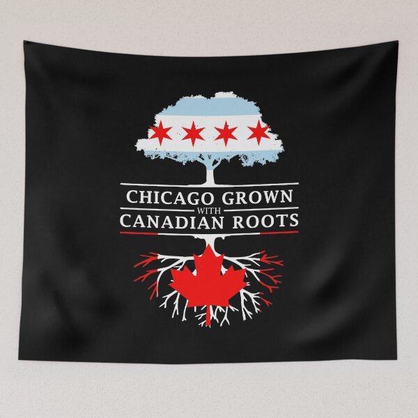 Item preview, Chicago Grown with Canadian Roots designed and sold by ockshirts.