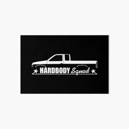 Lámina Rígida «hardbody Squad, D21 Cabina Extendida Silhouette» De 