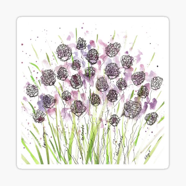 Feel Good Flowers Balance Sticker