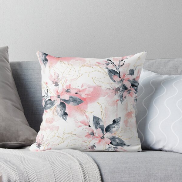 Item preview, Abstract Watercolor Painted Pink Dogwood Flowers  designed and sold by ArtZ-onBubble.