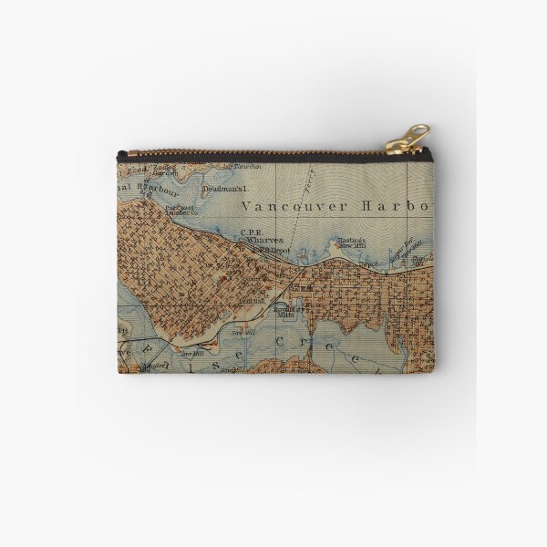 Item preview, Vintage Vancouver Canada Map (1907) designed and sold by BravuraMedia.