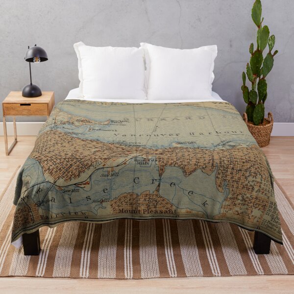 Item preview, Vintage Vancouver Canada Map (1907) designed and sold by BravuraMedia.