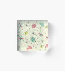 Atomare 50er Jahre Acrylblock