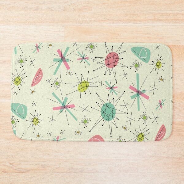 Atomic 50s Bath Mat