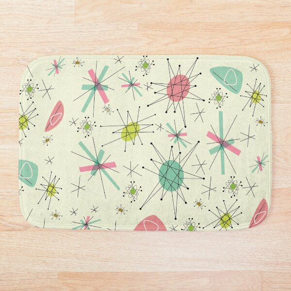 Atomic 50s Bath Mat