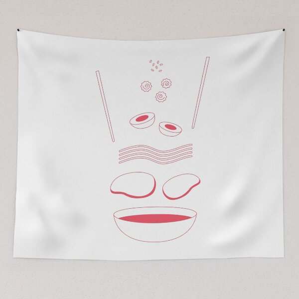 Item preview, The Anatomy of Ramen designed and sold by lazygirlstudios.