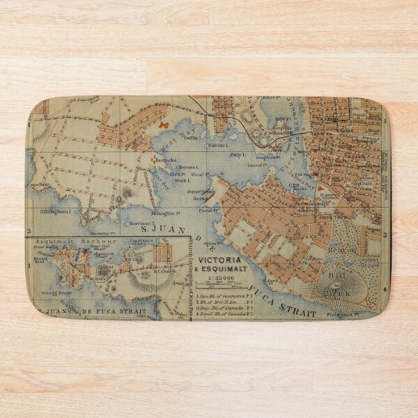 Item preview, Vintage Victoria British Columbia originally produced in (1907) designed and sold by BravuraMedia.