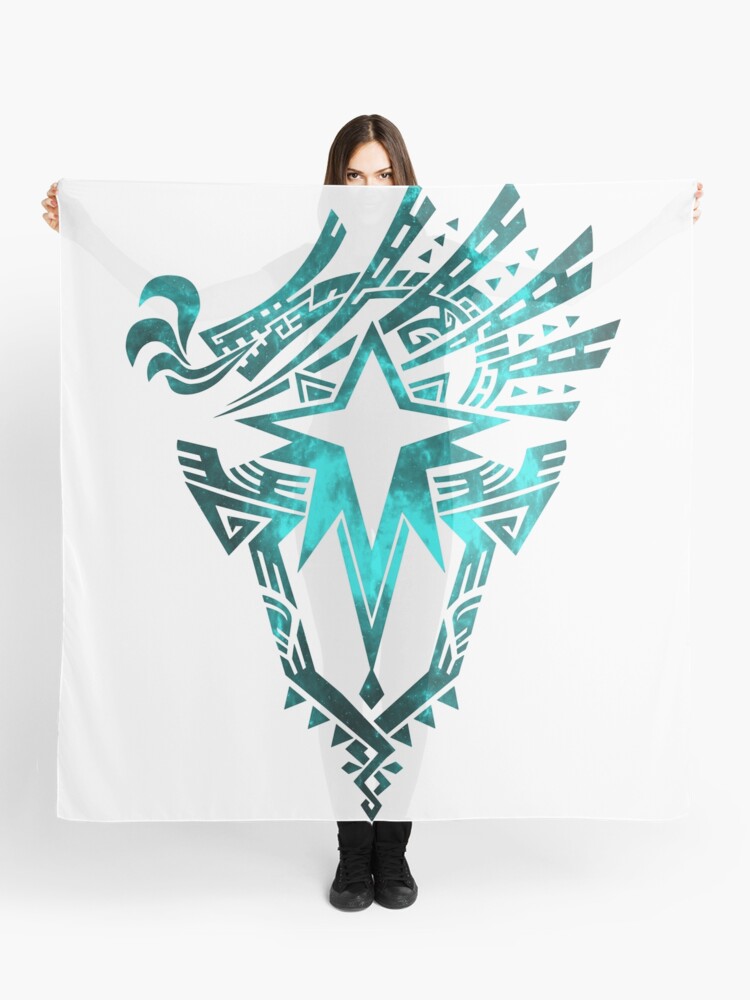 Monster Hunter World: Iceborne Logo (Galaxy Design) Scarf