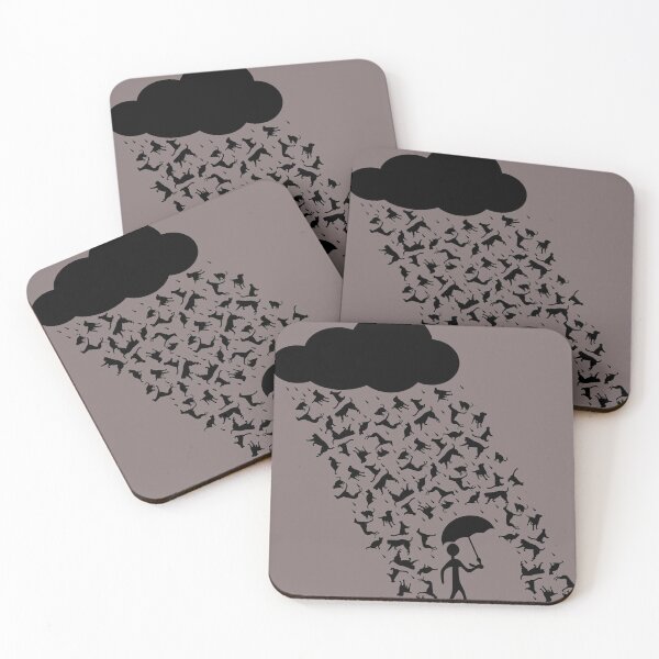 Item preview, Raining cats and dogs designed and sold by azule1.