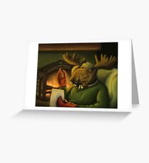 The Magnificient Mr. Mooseclaw Greeting Card