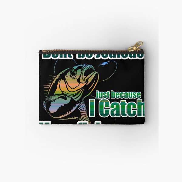 Item preview, Dont be Jealous - i catch more fish - fishing hobby designed and sold by horstdesigns.