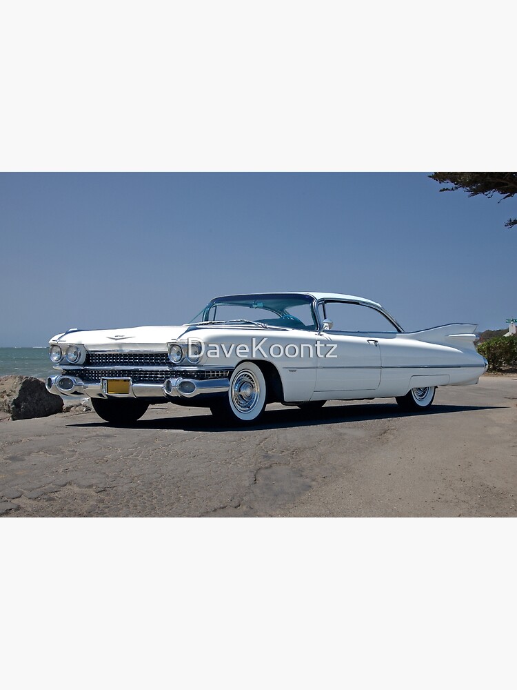 Disover 1959 Cadillac Coupe DeVille Premium Matte Vertical Poster