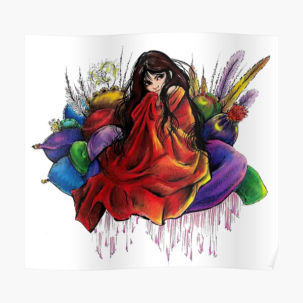 mixed media art Poster