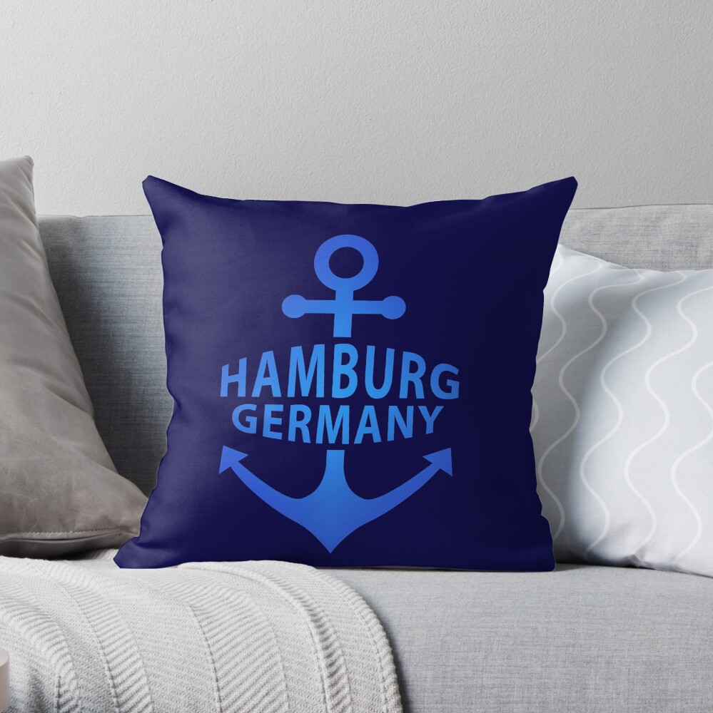 Cushion Nautical Anchor Moin Hamburg