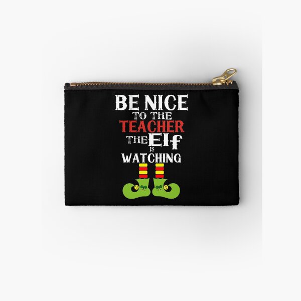 Artikelvorschau, Seien Sie zum Lehrer nett, schoolThe Elf passt Weihnachtsentwurf auf entworfen und verkauft von ssmcwhortor.