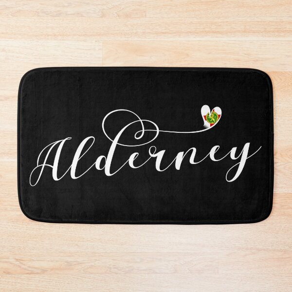 Item preview, Alderney Flag Heart, Aurigny, Channel Islands designed and sold by Celticana.