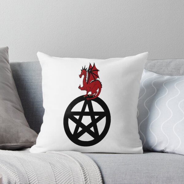 Item preview, Red Dragon on Pentacle designed and sold by imphavok.