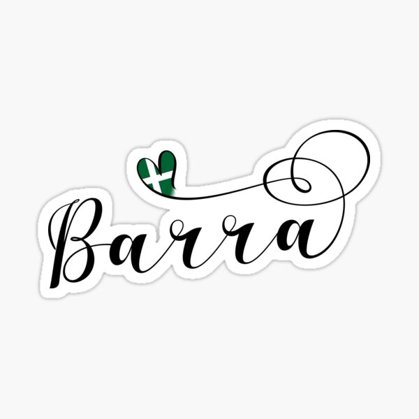 Item preview, Barra Heart Flag, Barraigh, Outer Hebrides designed and sold by Celticana.