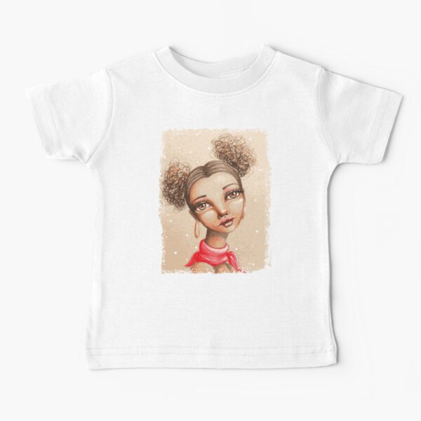 Curly Buns Baby T-Shirt