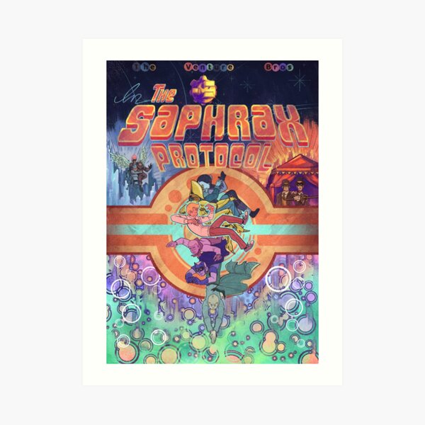 The Saphrax Protocol Art Print