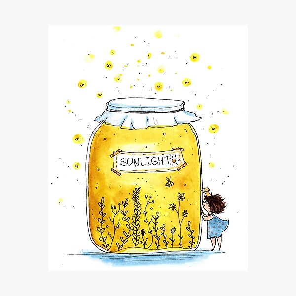 Item preview, A jar of sunshine designed and sold by MankaKasha.