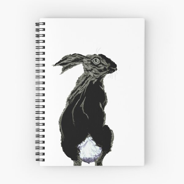 Item preview, MONOCHROME HARE hp003 designed and sold by Hares & Critters.