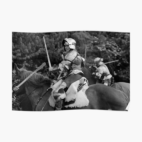 Mounted Combat Poster