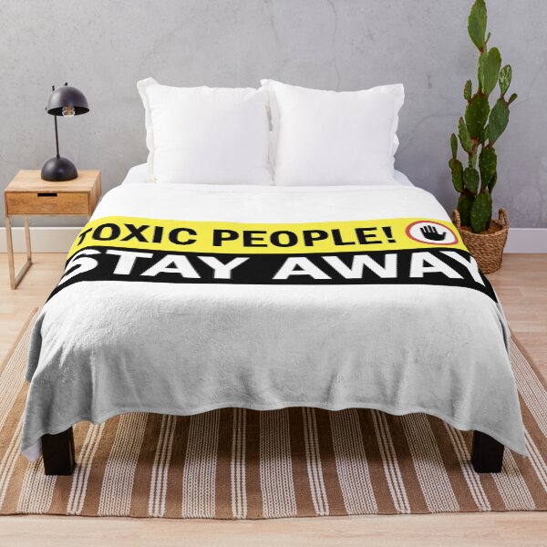 Item preview, Toxic People Stay Away Warning Sign designed and sold by NorseTech.