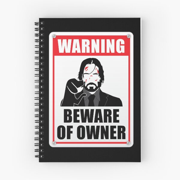 Item preview, WARNING BEWARE OF OWNER designed and sold by SandmanTigui.