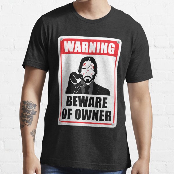 Item preview, WARNING BEWARE OF OWNER designed and sold by SandmanTigui.