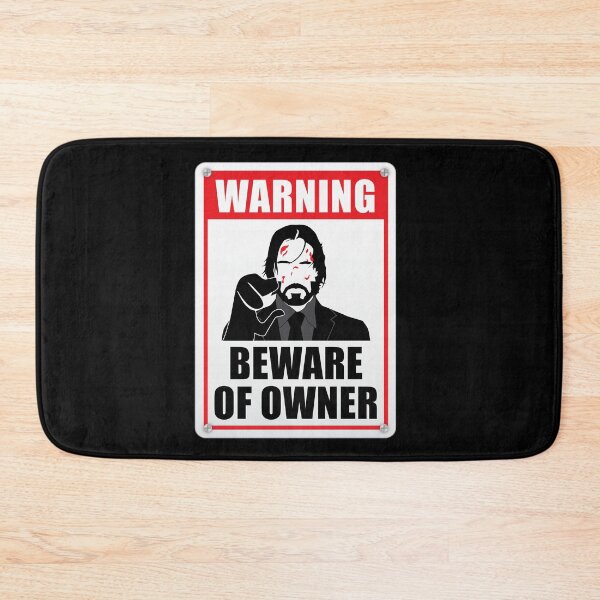 Item preview, WARNING BEWARE OF OWNER designed and sold by SandmanTigui.