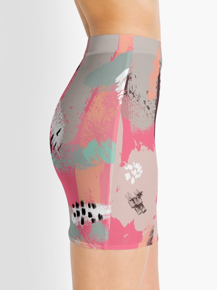 Alternate view of Modern Art Mini Skirt