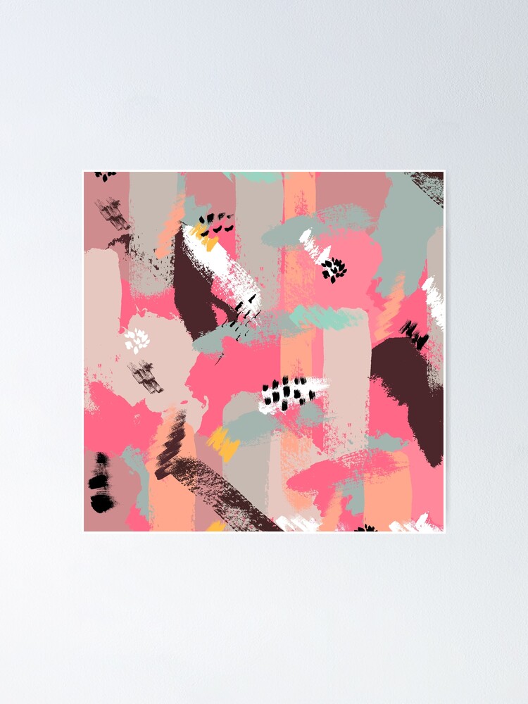 "Modern Art" Poster by NoraMohammed Redbubble