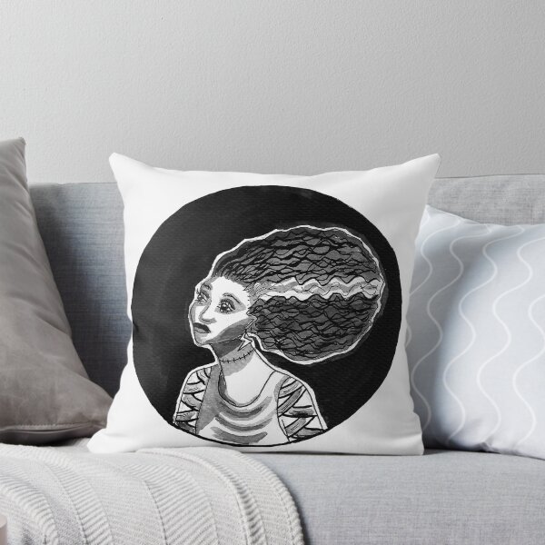 Item preview, Bride of Frankenstein in Ink designed and sold by Ivy Lily Art.