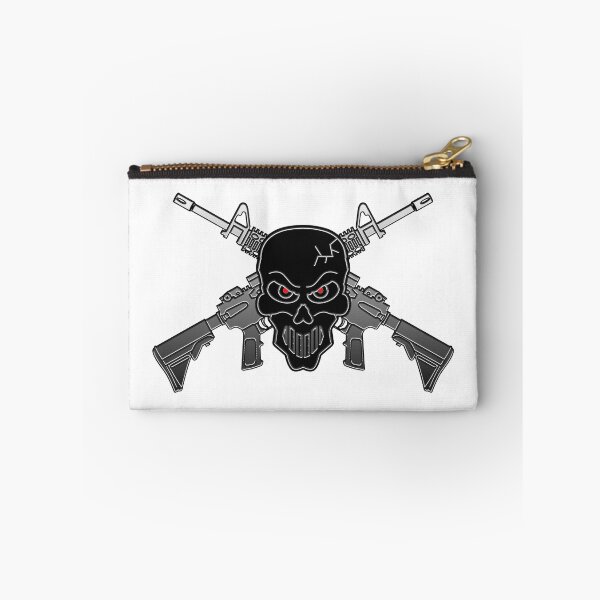 Item preview, Skull & Guns - Dark designed and sold by CreepyKards.