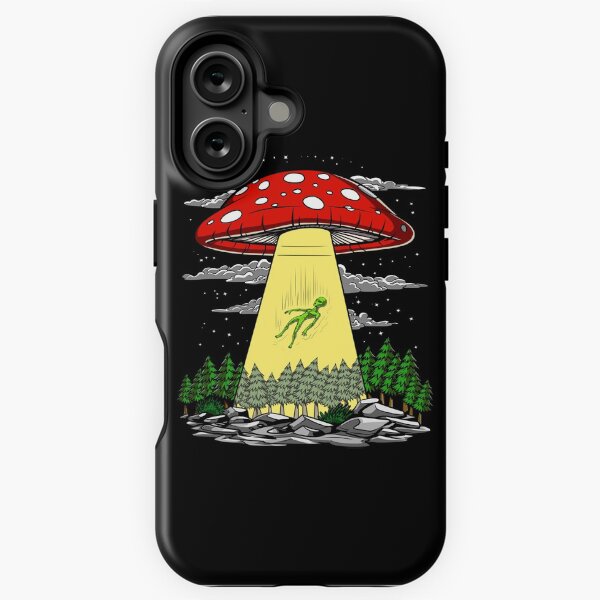 Item preview, Magic Mushrooms Alien Abduction  designed and sold by underheaven.