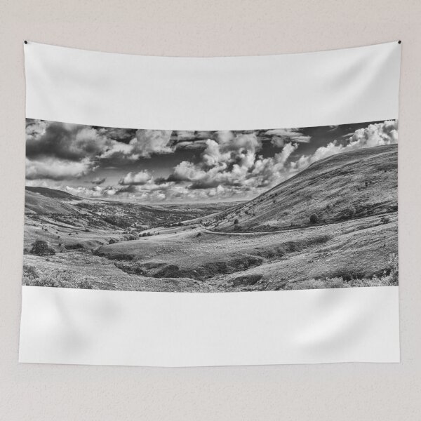 Item preview, Brecon Beacons Panorama Monochrome designed and sold by Steve Purnell Photography.