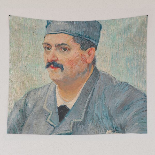 Item preview, Portrait of Etienne-Lucien Martin by Vincent Van Gogh (Digitally Enhanced)  designed and sold by Mr. Gattax.