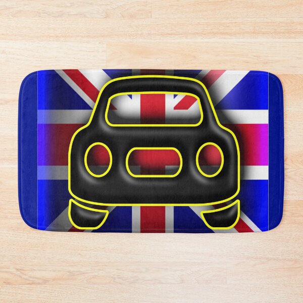 Aperçu de l'œuvre Union Jack Black Cab créée et vendue par IBMClothing.