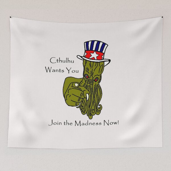Item preview, Cthulhu Wants You designed and sold by imphavok.